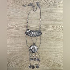 Express Vintage Silver Necklace